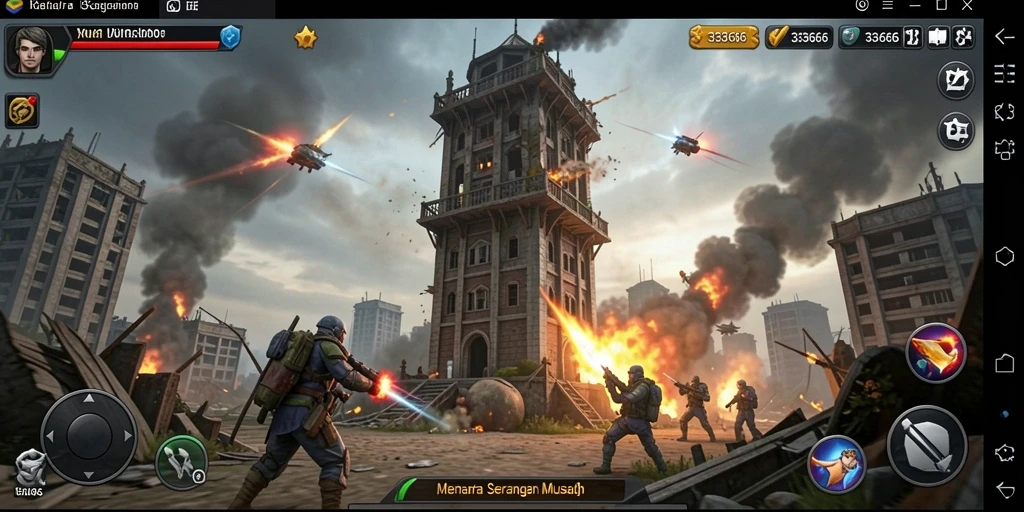 Tampilan gameplay 333666 yang mendebarkan dan penuh aksi.