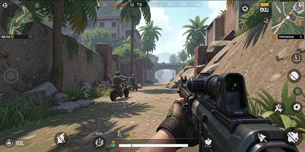 Tampilan menarik dari gameplay 9SL yang seru dan menegangkan.
