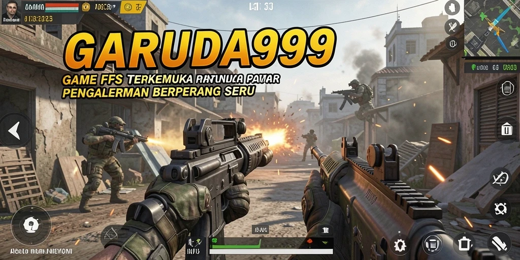 Tampilan gameplay GARUDA999 yang seru dan mendebarkan dalam pertempuran FPS.