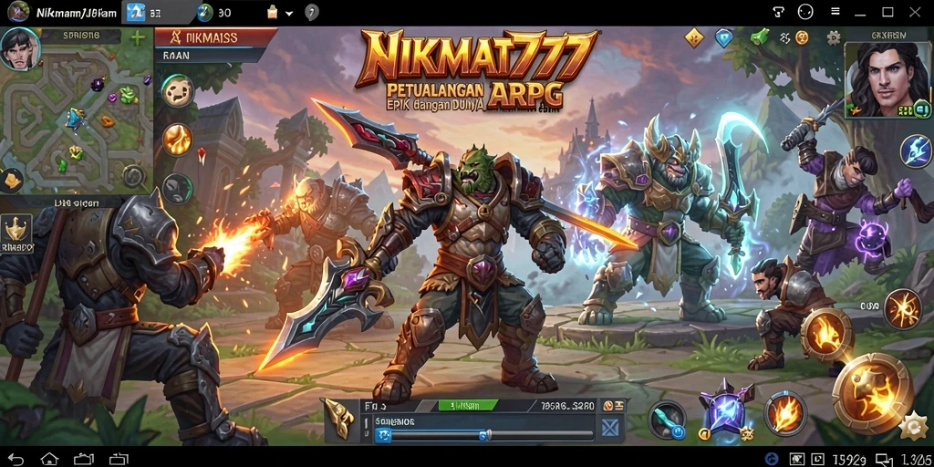 Gameplay seru dan grafis indah dari NIKMAT777.