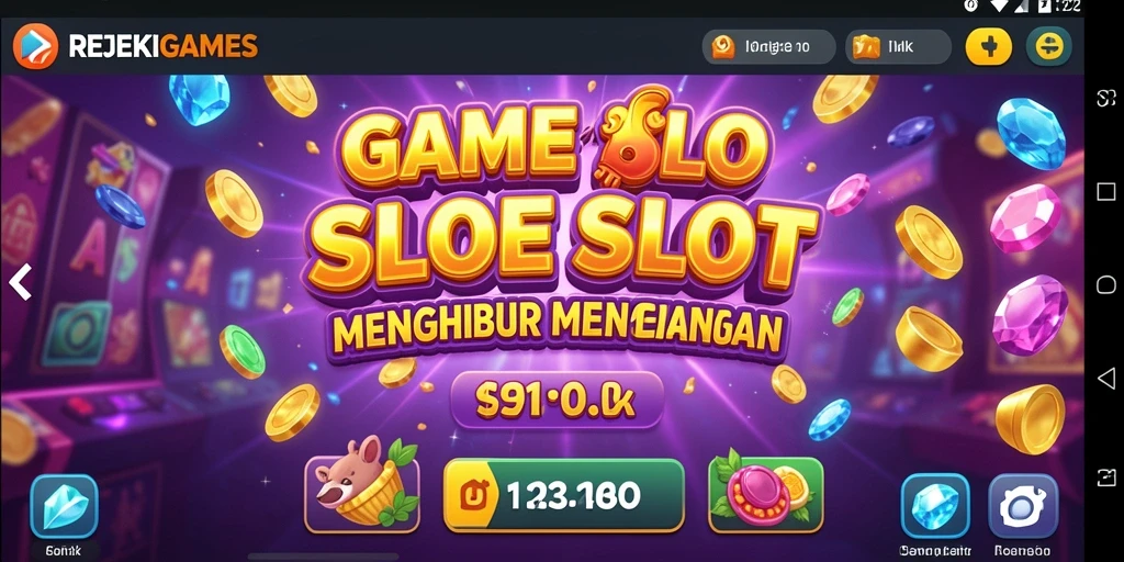 Tampilan gameplay yang menarik dan penuh warna dari REJEKIGAMES.