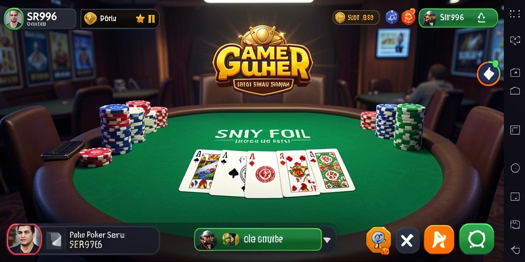 Tampilan gameplay seru dan interaktif dalam SR996.