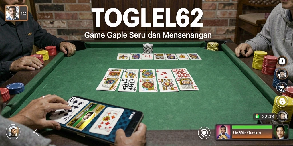 Tampilan gameplay seru di TOGEL62 dengan pemain bersaing.